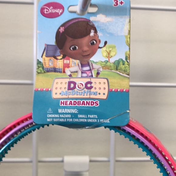 Disney Accessories Doc Mcstuffins Headbands Lot Of 2 Poshmark